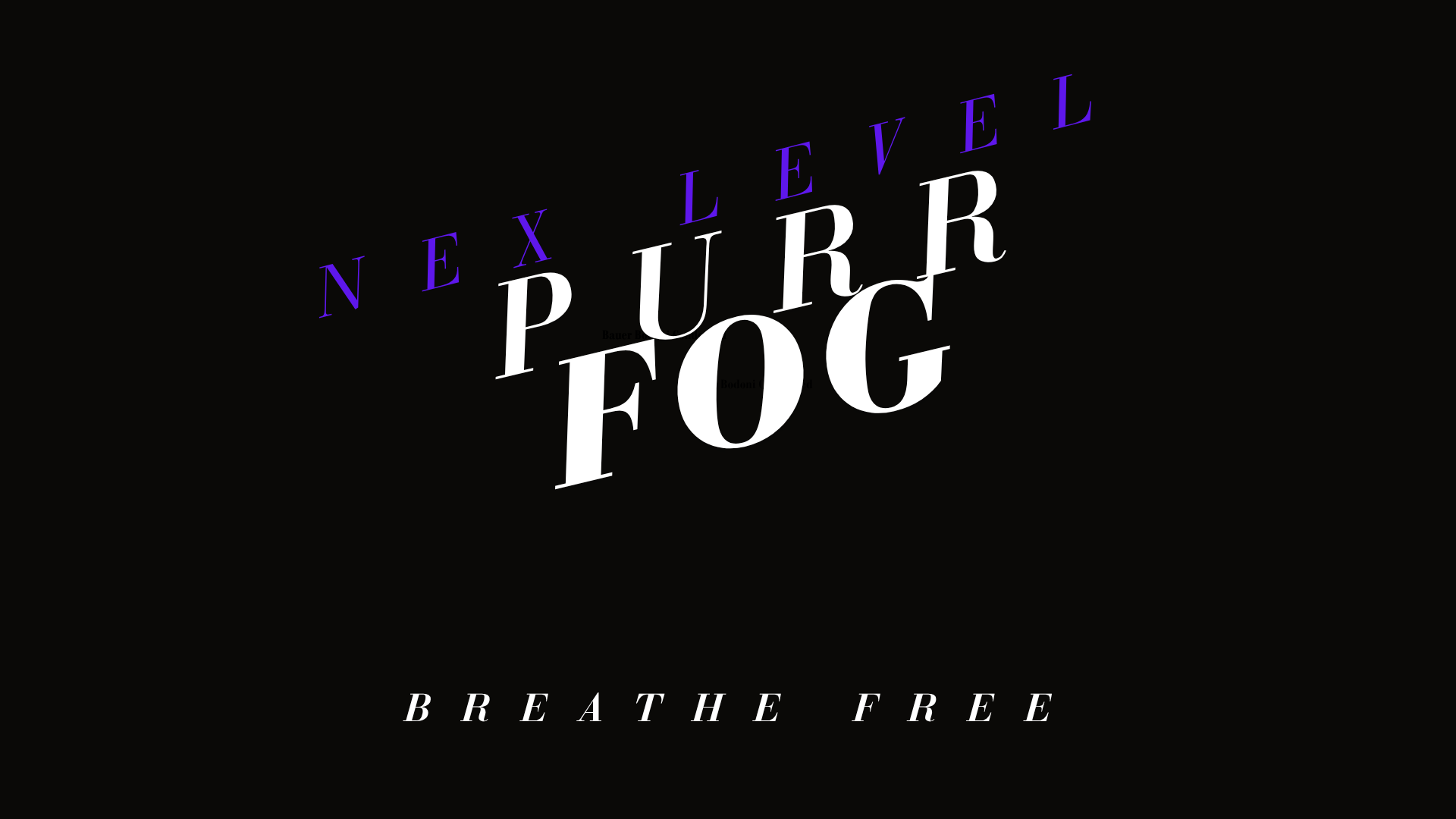 Purr Fog Banner